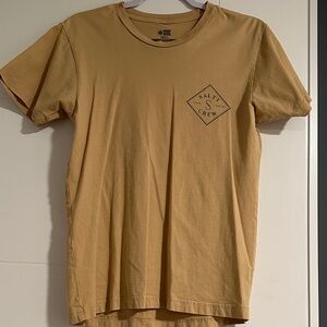 Salty Crew Men's Brown Short Sleeve Tee
